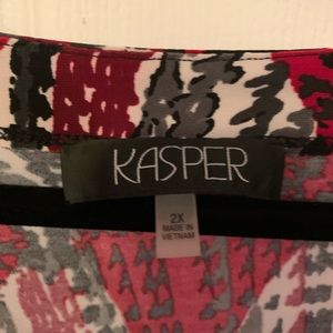Kasper plus-size blouse